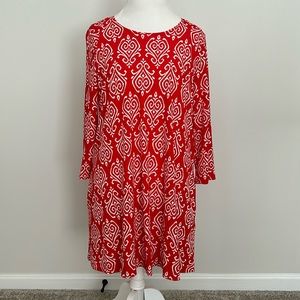 Red Swing Dress